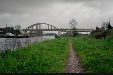 Vue de la fenêtre, La Haye-de-Routot, Eure, France, 2024, photographie Jean pierre Morcrette