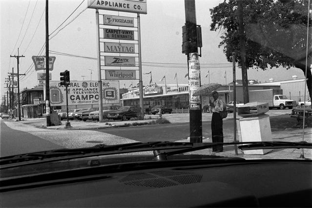 Références étatsuniennes n° 12, La Nouvelle-Orléans, Louisiane, septembre 1980, Jean pierre Morcrette