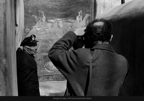 Instantané, Pompéi, Italie, 1972, photographie Jean pierre Morcrette