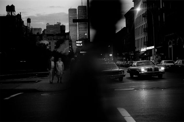 Références étatsuniennes n° 24, Greenwich Village, New York City, septembre 1980, Jean pierre Morcrette