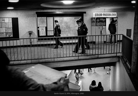 Instantané, Berlin-Ouest, Allemagne, 1980, photographie Jean pierre Morcrette