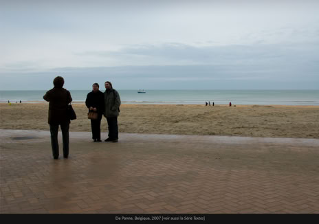 Instantané, De Panne, Belgique, 2007, photographie Jean pierre Morcrette
