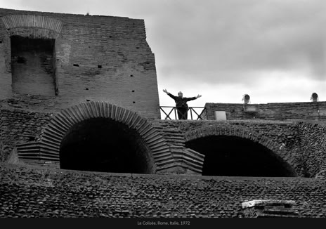 Instantané, Le Colisée, Rome, Italie, 1972, photographie Jean pierre Morcrette