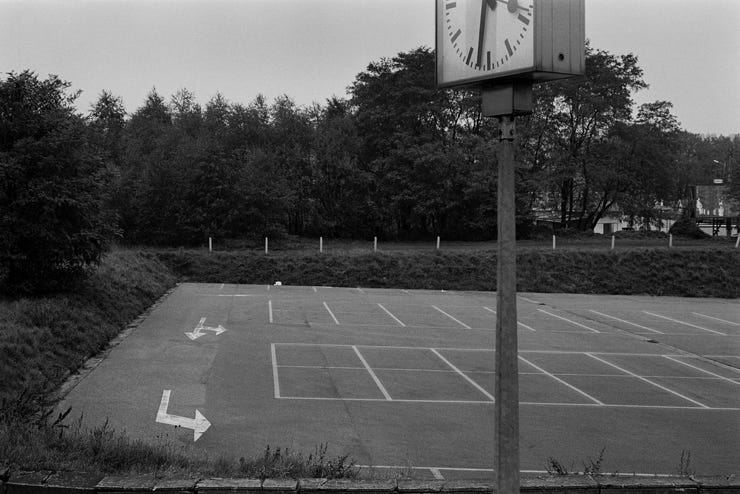 Vue du train, Belgique, 1982, Jean pierre Morcrette