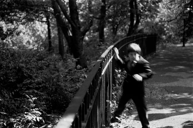 Références étatsuniennes n° 18, Central Park, New York City, septembre 1980, Jean pierre Morcrette