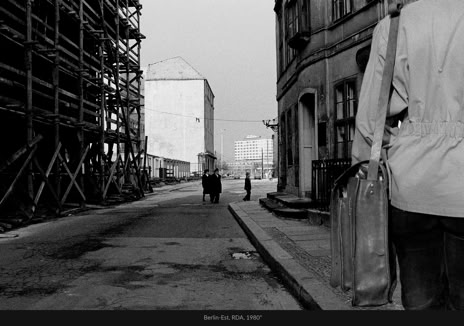 Instantané, Berlin-Est, Allemagne, 1980*, photographie Jean pierre Morcrette