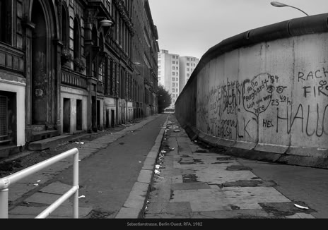 Sebastianstrasse, Berlin Ouest, RFA, 1982, photographie Jean pierre Morcrette