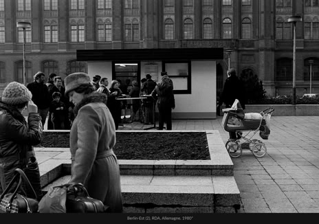 Instantané, Berlin-Est, Allemagne, 1980, photographie Jean pierre Morcrette
