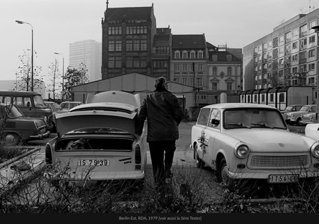 Instantané, Berlin-Est, RDA, 1979, photographie Jean pierre Morcrette
