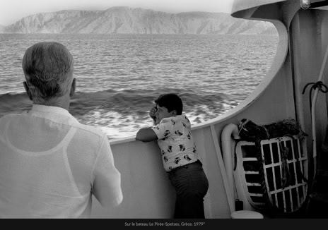 Instantané, Sur le bateau Le Pirée-Spetses, Grèce, 1979*, photographie Jean pierre Morcrette