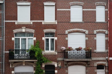 Vue de la fenêtre, Lille, Nord, France, 2013, photographie Jean pierre Morcrette