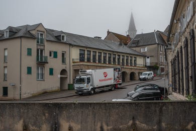 Vue de la fenêtre, Château-Chinon, Nièvre, France, 2024, photographie Jean pierre Morcrette